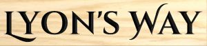 Lyons Way sign
